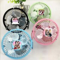 [LN1233] Quạt mini blackpink QSD6 quạt cắm cổng USB quạt để bàn để giường trẻ em