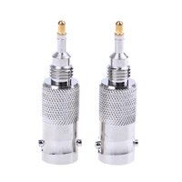 LngBo 2Pcs BNC antenna adapter for radio GP300 HT750/1250 EX600 GP68