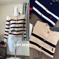 [LNT]Áo khoác màu kaki nâu nhạt bạc xỉu vintage RL Polo phong cách. hot girl nhẹ nhàng nữ tính thiếu nữ năng động Hàn