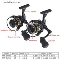 Lnvn 500 / 800 Series EVA Grip Máy Câu Siêu Nhẹ 12 + 1BB Tỷ Lệ Bánh Răng Tốc Độ Cao 5.2: 1 Máy Quay Mini HOT