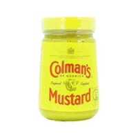 (Lọ 170g) SỐT MÙ TẠT ANH NGUYÊN BẢN COLMAN’S Vegan Original Mustard