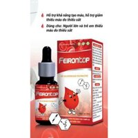 (Lọ 30ml Nhỏ Giọt) Sắt Nhỏ Giọt - Bổ Sung Sắt - FEIRONROP