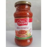 [Lọ 350g – BOLOGNESE ] XỐT CÀ CHUA THỊT BÒ [Italia] PIETRO CORICELLI Bolognese Spaghetti Sauce (nhn)