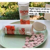 (Lọ 50 viên ) Sắt dâu - iron melts của Úc