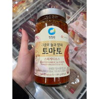 [Lọ 600g] XỐT MÌ Ý CÀ CHUA HÀNH TỎI NƯỚNG Daesang [Korea] MIWON Roasted Garlic Onion Tomato Spaghetti Sauce