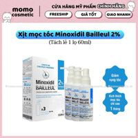 [Lọ 60ml] Xịt mọc tóc Minoxidil Bailleul 2%