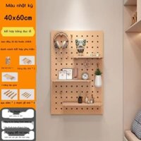 Lỗ bảng vách ngăn giá nhỏ thanh gỗ que diêm cán gỗ chắc chắn phụ kiện treo tường bảng lưu trữ tại n