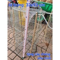 Lờ Bắt Cá, SIZE TRUNG, Lồng Bẩy Cua, Dụng Cụ Bắt Cá, Lờ Cải Tiến Săn Bắt Hiệu Quả