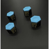 Lơ bida Roku 6, Lơ cá nhân, phụ kiện bida, Giá lẻ 1 viên. Phụ kiện bida Đặng Huyền