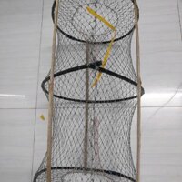Lờ cá lóc vành mũ : Rộng 30cm,dài 52cm; Rộng 38cm,dài 65cm, mắt lưới 2p5, bắt cá lóc, cá rô,...(không kèm tre).