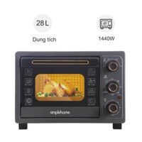 Lò Chiên Không Dầu Kết Hợp Nướng Simplehome TOV-28G 28 Lít - CL