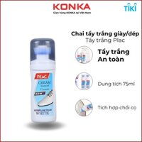 Lọ đánh giày  H122 dung dịch tẩy rửa giày dép siêu sạch màu trắng