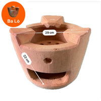 Lò Đất Nung, Lò Nướng Than, Bếp Nướng Than Hoa Chịu Nhiệt Tốt, SHOP BA LÒ