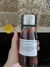 Lọ đựng dầu ăn, nước mắm bằng thủy tinh