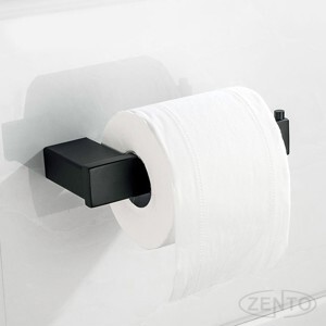 Lô giấy vệ sinh inox304 Black series Zento HC6805