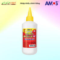 Lọ Hồ sữa nhập khẩu Hàn Quốc AMOS White Craft Glue 120ml WCG120D6
