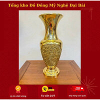 Lọ hoa bằng đồng nguyên chất, lọ lục bình bằng đồng.cao 26cm.30cm.