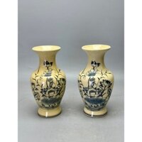lọ hoa gốm chu đậu truyền thống