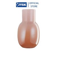 Lọ hoa | JYSK Kasper | thủy tinh | hồng | DK18xC30cm