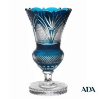 Lọ Hoa Pha Lê Harada xanh cổ vịt