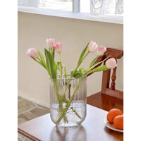 lọ hoa thuỷ tinh chữ U phong cách Hàn