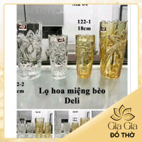 Lọ hoa thủy tinh pha lê cao cấp lớn nhỏ
