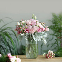 Lọ Hoa Thủy Tinh Trang Trí BJ096-4 - Bình Cắm Hoa Trang Trí