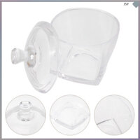 Lọ Kẹo Có Nắp Bảo Quản Sugar Cube Giá Đỡ Thủy Tinh Cà Phê Hộ Gia Đình Ăn Nhẹ junshaoyip
