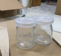 Lọ làm sữa chua thủy tinh(hộp 12c)