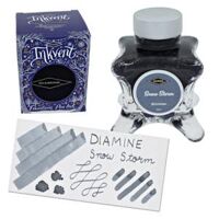 Lọ Mực Diamine Inkvent Blue Edition Snow Storm Shimmer 50ml