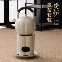 Lò Nấu Trà Gốm Gốm Bộ Trà Kung Fu Chịu Nhiệt Nước Đốt Lò Gốm Điện Bếp Than Bếp Cồn Ấm Pha Trà Ngoài Trời Bếp Than