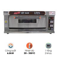 Lò Nướng 1 Tầng 2 Khay XYF-1KA-T (Điều Khiển Cơ)