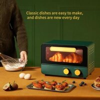 Lò nướng 12L Mishio MK342 - Hàng chính hãng - Xanh đồng