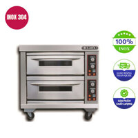 Lò nướng 2 tầng 4 khay dùng điện Berjaya BJY-E13KW-2BD