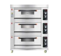 Lò nướng 3 tầng 6 khay Hongling HLY-306F - Hàng chính hãng