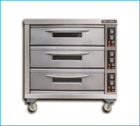 Lò nướng 3 tầng 9 khay Berjaya BJY-E25KW-3BD dùng điện
