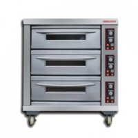 Lò Nướng 3 Tầng 9 Khay Dùng Gas Berjaya BJY-G270-3BDD - Thietbimita.com
