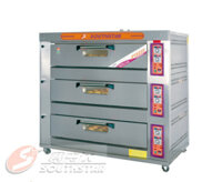 Lò nướng 3 tầng 9 khay Gas