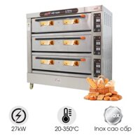 Lò Nướng 3 Tầng 9 Khay XYF-3KAL-T (Điều Khiển Cơ)