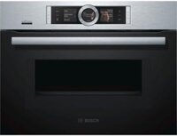 Lò nướng 45 lít âm tủ kết hợp vi sóng Home Connect Series 8 Bosch CMG656BS6B