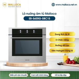 Lò nướng 5 chức năng Malloca EB-56ERG-5BC15