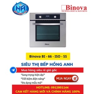 Lò nướng âm tủ Binova BI-66-ISO-SS