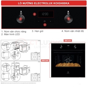 Lò nướng âm tủ Electrolux KOIGH00KA