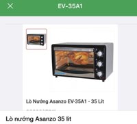Lò nướng Asanzo 35 lit- EV-35A1