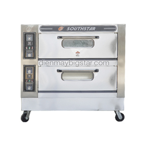 Lò nướng bánh 2 tầng 4 khay Southstar dùng gas