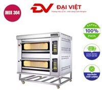 Lò nướng bánh 2 tầng 4 khay điện
