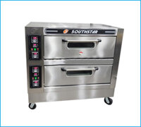 Lò nướng bánh 2 tầng 4 khay Southstar dùng điện