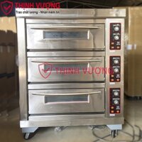 Lò nướng bánh Berjaya 3 tầng, 6 khay dùng điện