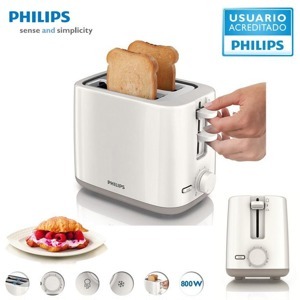 Máy nướng bánh mì sandwich Philips HD-2595 (HD2595) - 800W