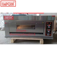 LÒ NƯỚNG BÁNH SÀN GAS CÔNG NGHIỆP 1 TẦNG 2 KHAY ( 40*60 ) THƯƠNG HIỆU LUXTA GDO
